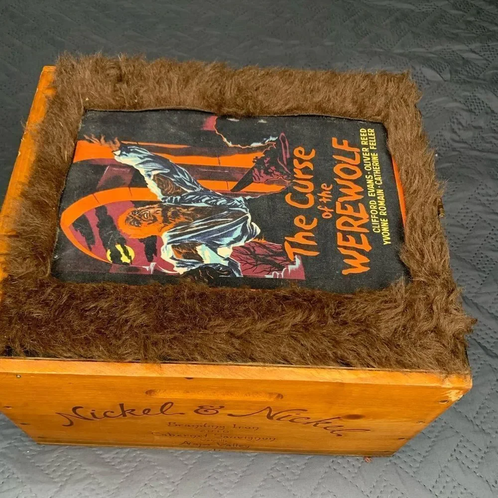 One of a kind “The Mummy” Cigar Box